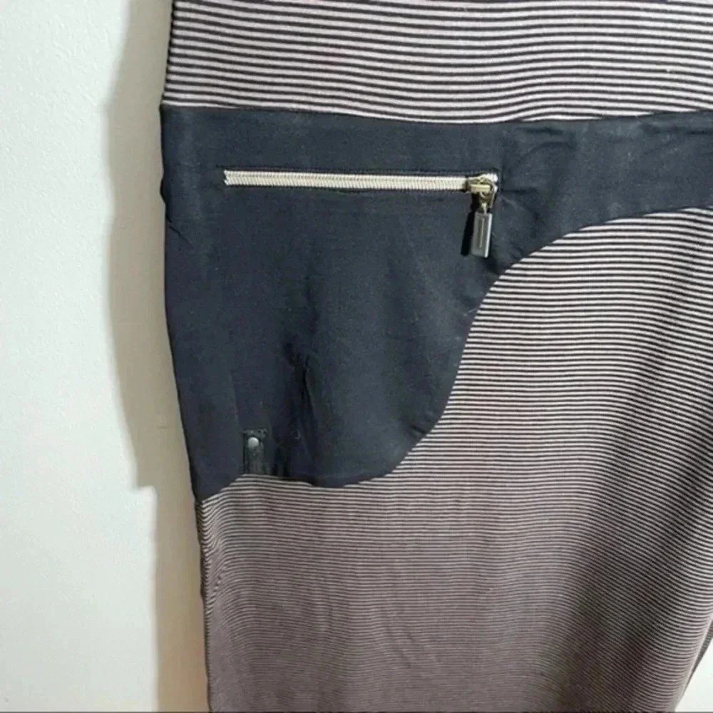 Philosophy Sleeveless Striped Maxi dress with back pockets Small - Picture 6 of 8